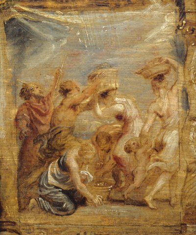 Israelites Gathering Manna by Peter Paul Rubens